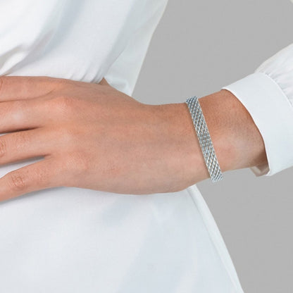 Woven Snake Bone Chain Titanium Steel Bracelet