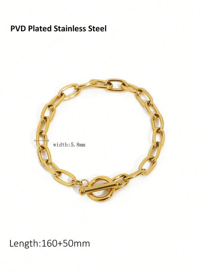 Woven Snake Bone Chain Titanium Steel Bracelet
