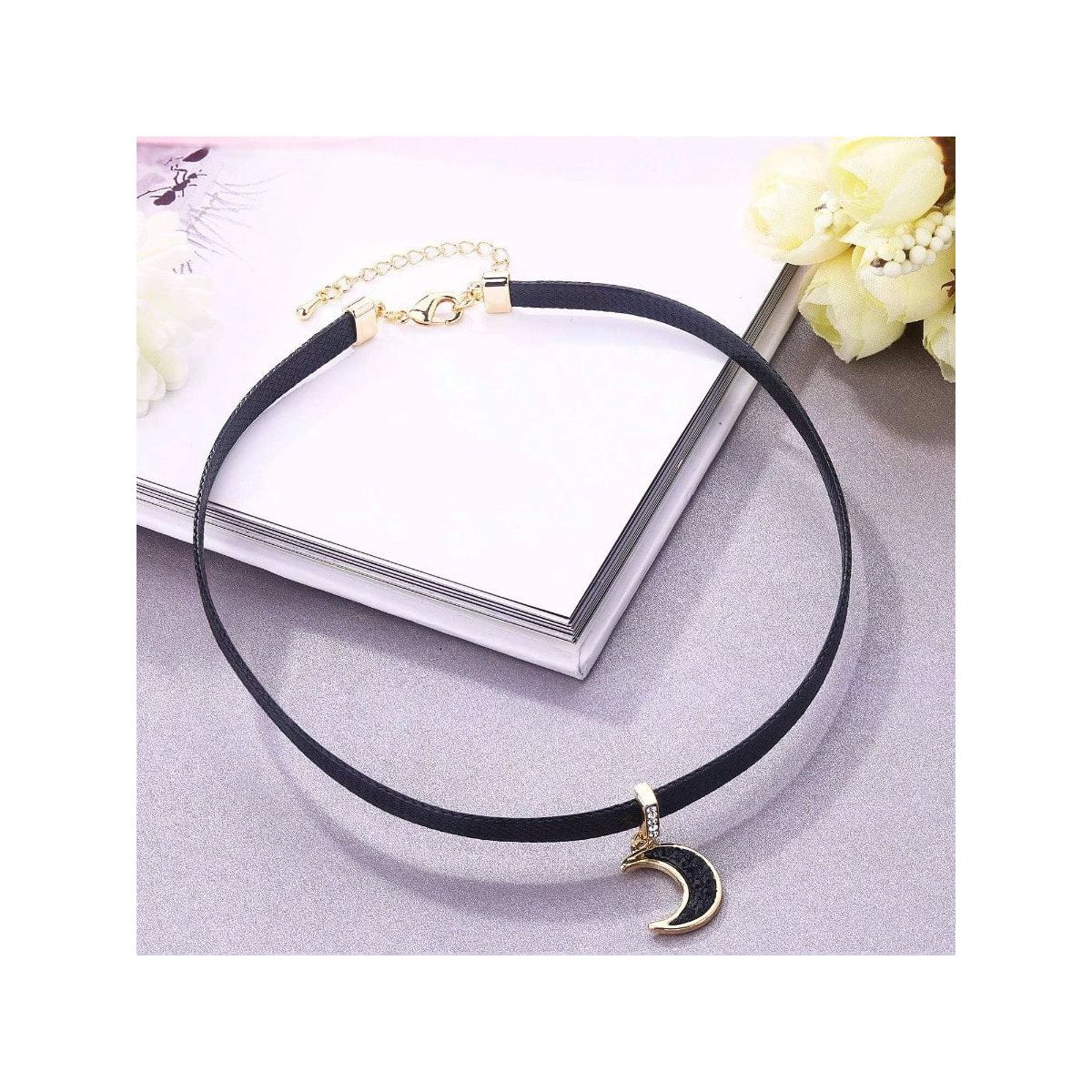 Women's Moon Pendant Necklace