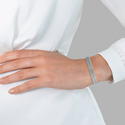 Woven Snake Bone Chain Titanium Steel Bracelet