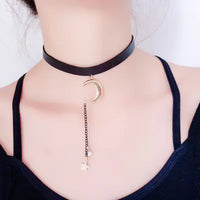 Women's Moon Pendant Necklace